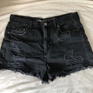 American Eagle mom shorts